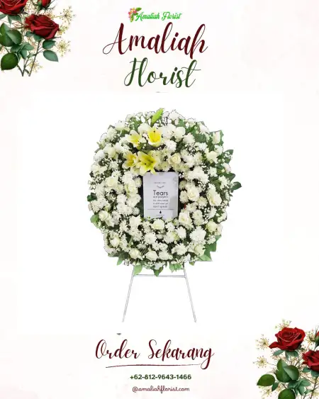 Krans Bunga Duka Tideng Pale